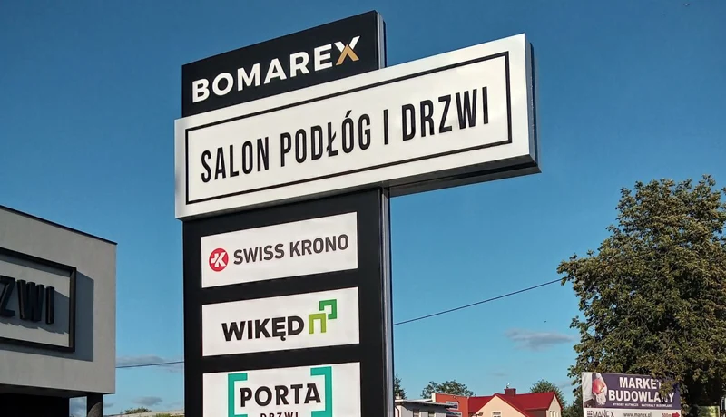 SZYLDY REKLAMOWE, TABLICE, BANERY