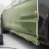 car wrapping door details